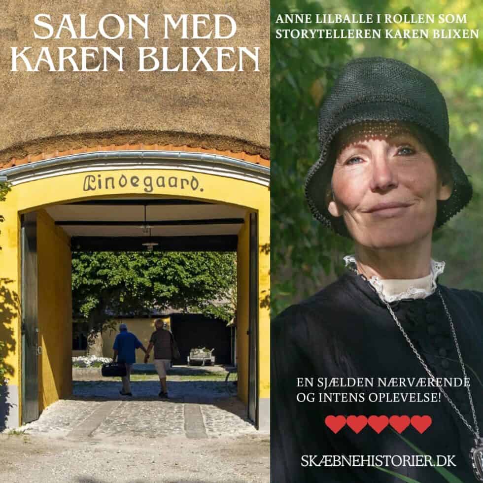 Storytelling med Karen Blixen – Kulturstedet Lindegaarden